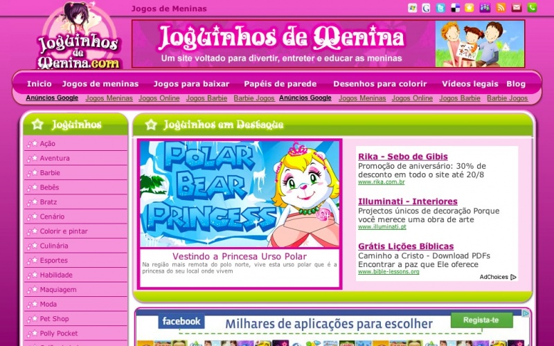 jogos online para meninas