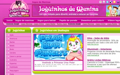 Jogos de Meninas  best drupal websites showcase